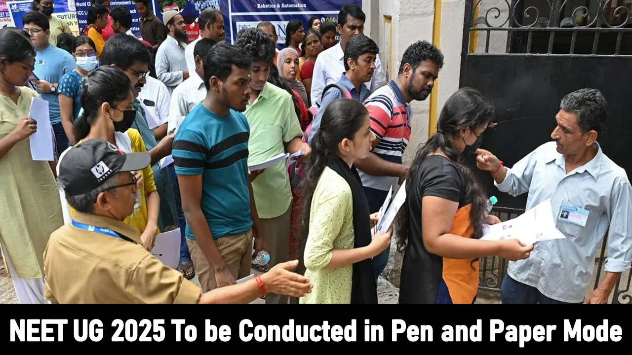 NTA's New Rules for NEET UG Conduction, NEET UG 2025 To be Held In Pen-Paper Mode