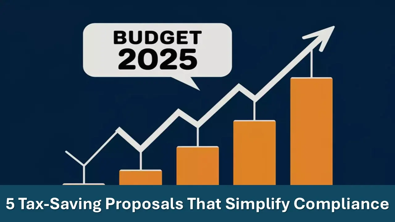 Budget 2025: 5 Tax-Saving Proposals in Budget that Simplify Compliance and Reduce Burden