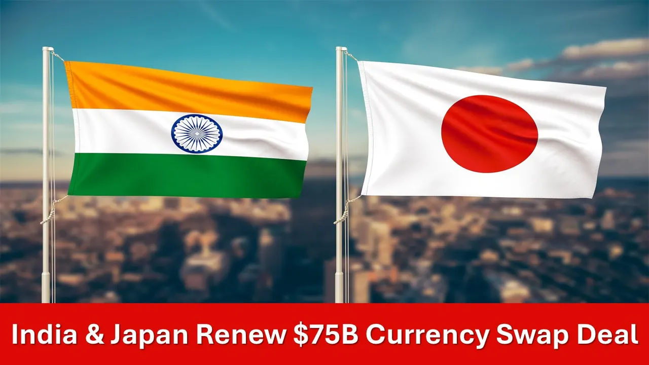 India, Japan Renew $ 75 Bilateral Currency Swap Deal for Economic Stability