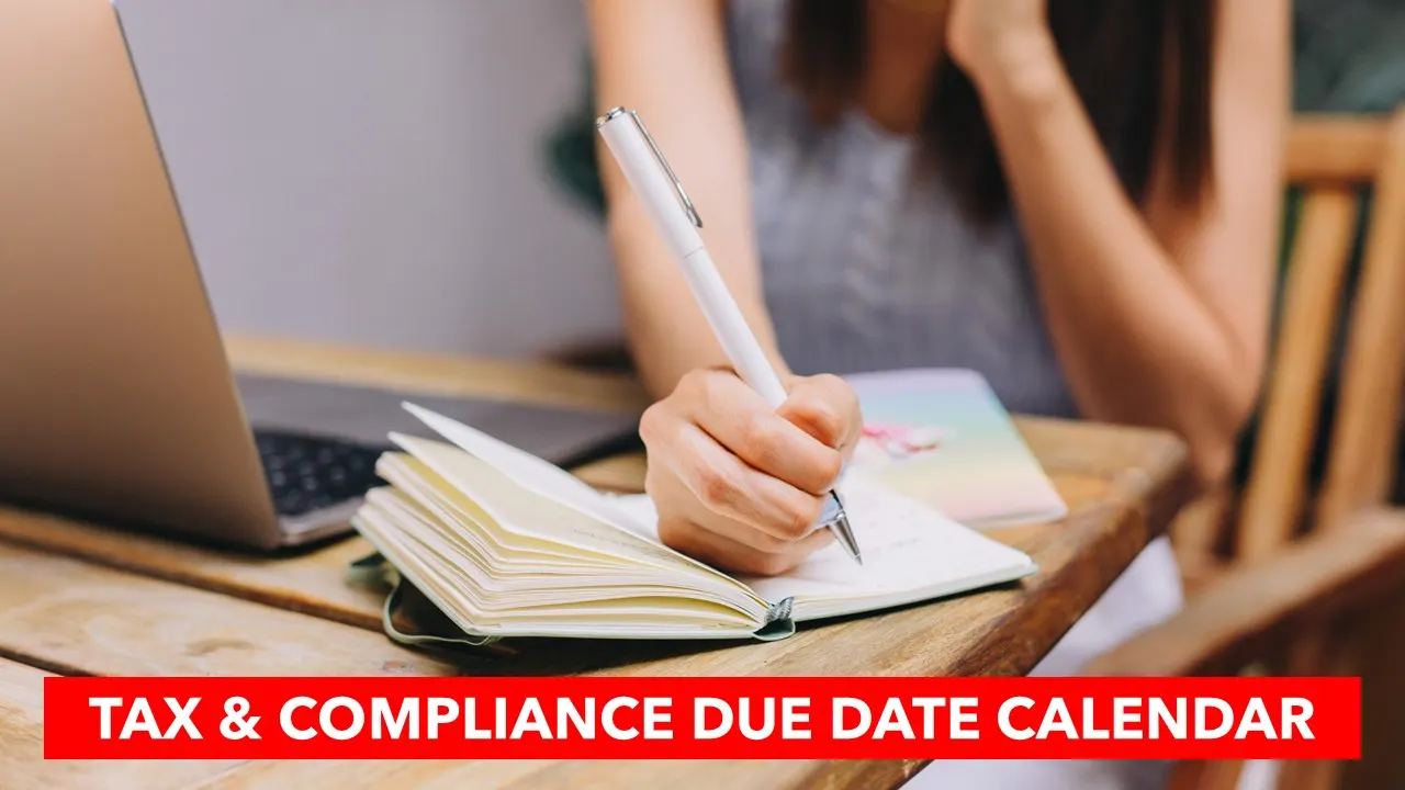 Tax & Compliance Due Date Calendar for April 2025