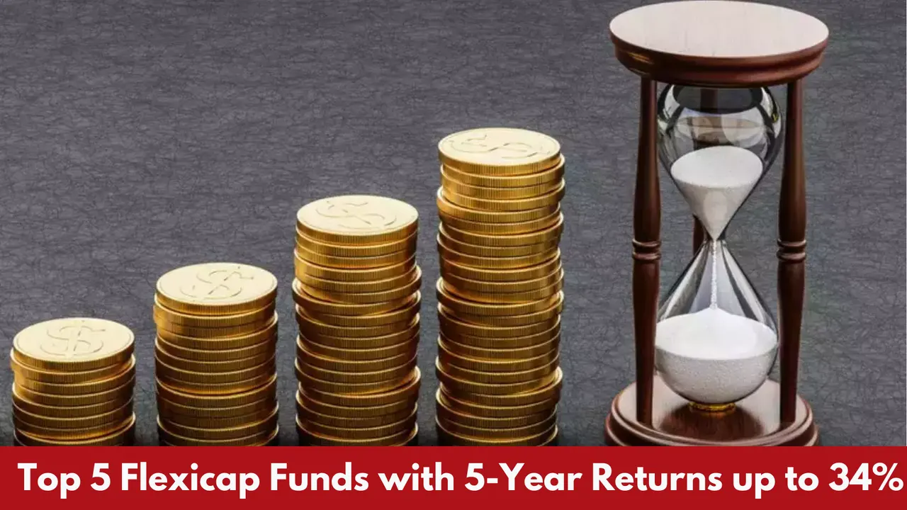 Best 5 Flexicap Funds with 5-Year Returns up to 34% by March 12, 2025