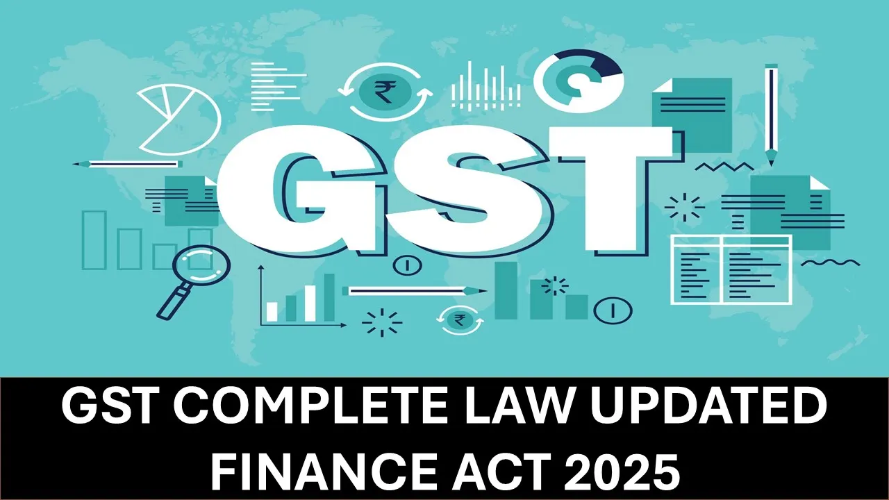 Download GST Bare Act and Rules: Updated upto Finance Act, 2025