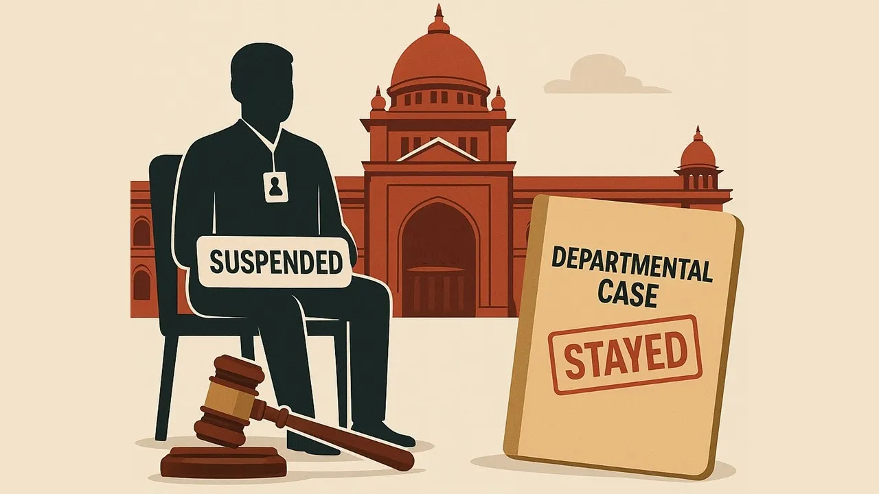 Big Relief! High Court Halts Dept Action Against Suspended Govt Officer Till Criminal Trial Ends