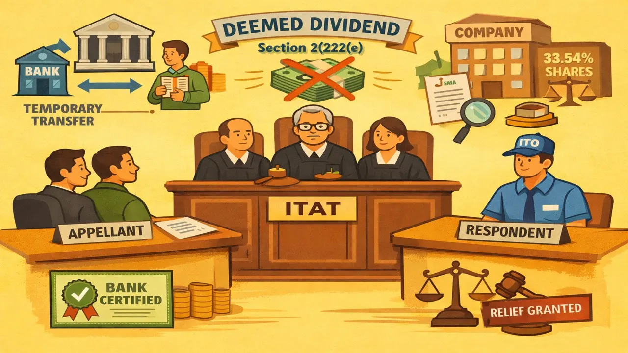 ITAT Deletes Rs. 1.95 Crore Deemed Dividend Addition in Limited Scrutiny Case