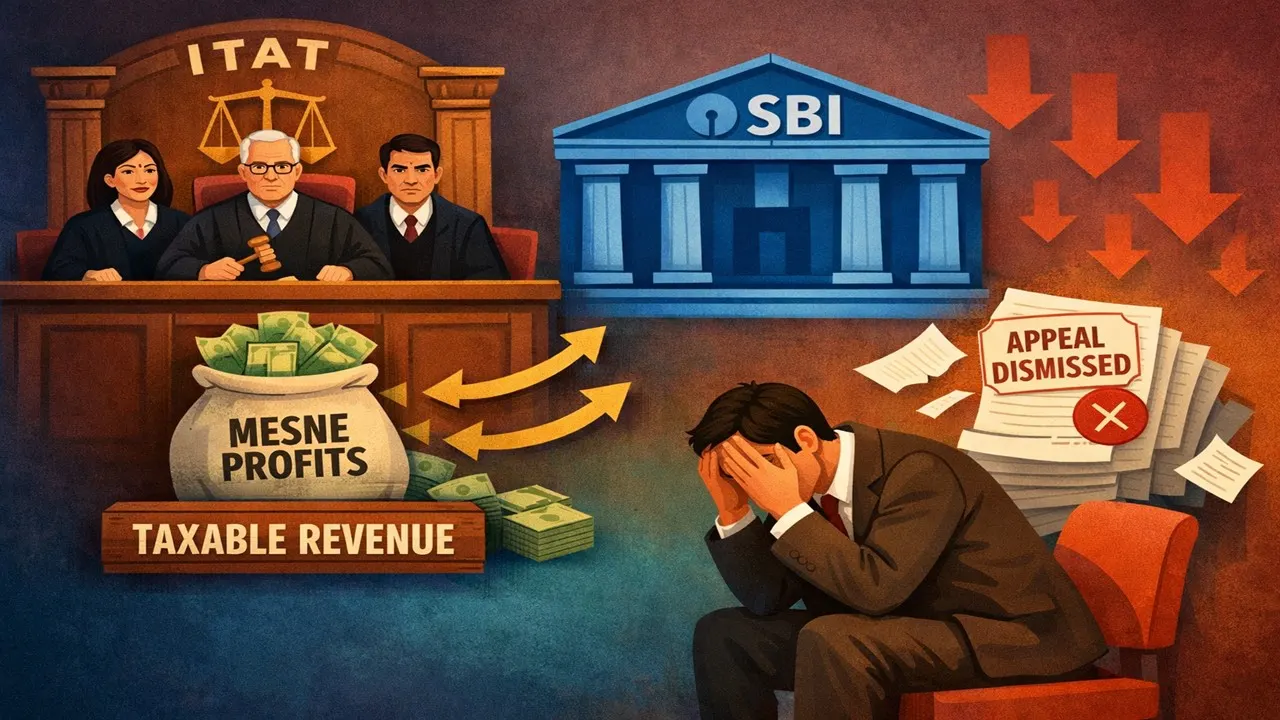 ITAT Holds Mesne Profits from SBI as Taxable Revenue Receipt: Assessee’s Appeal Dismissed