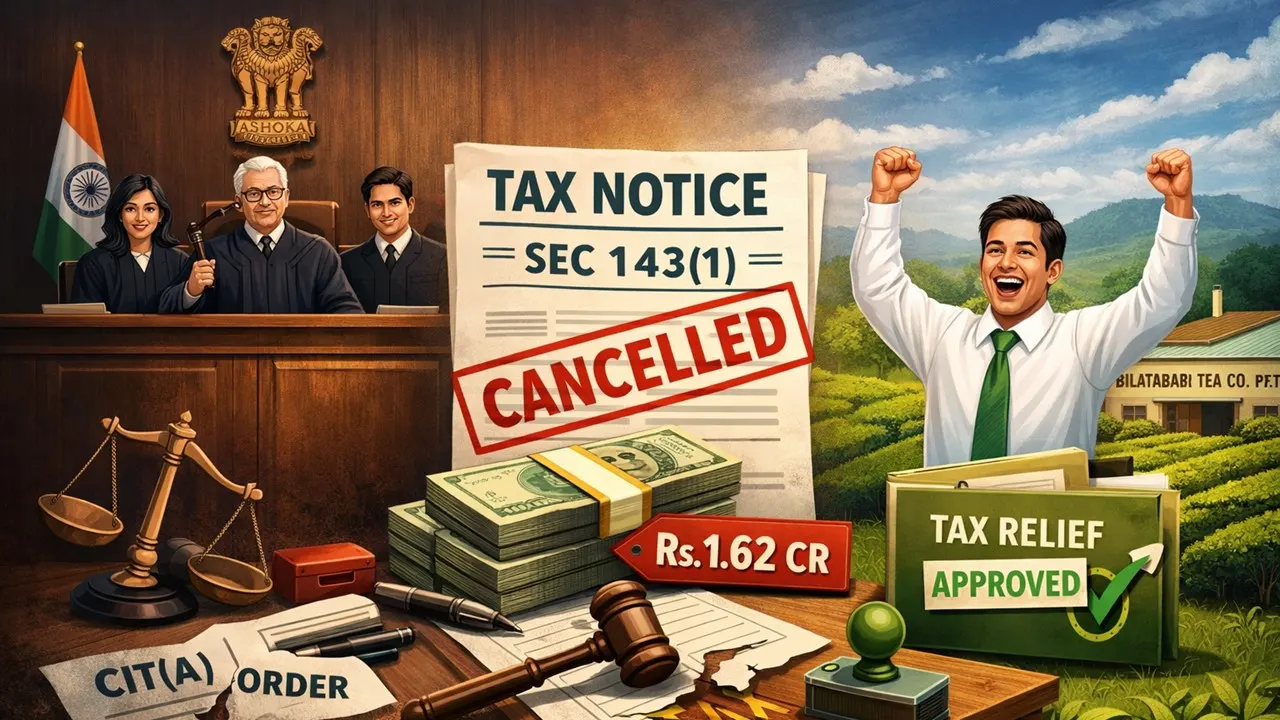 ITAT Quashes Rs. 1.62 Crore Adjustment Made Without Giving Proper Reason or Issuance of Notice
