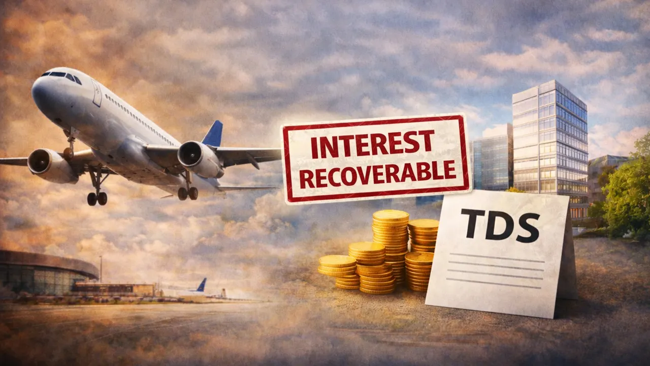 Delhi HC: Only Interest Recoverable from Airlines in TDS Cases Where Agents Paid Tax