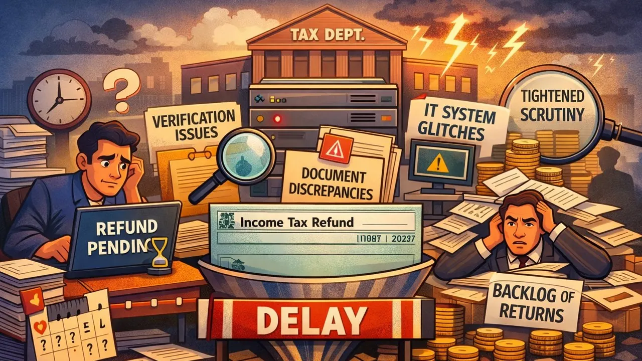 Still Awaiting Your Income Tax Refund? Here’s Why AY 2026-27 Refunds Are Stuck