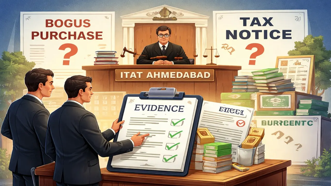 ITAT Ahmedabad Deletes Alleged Bogus Purchase Addition Due to Proper Evidence Submission