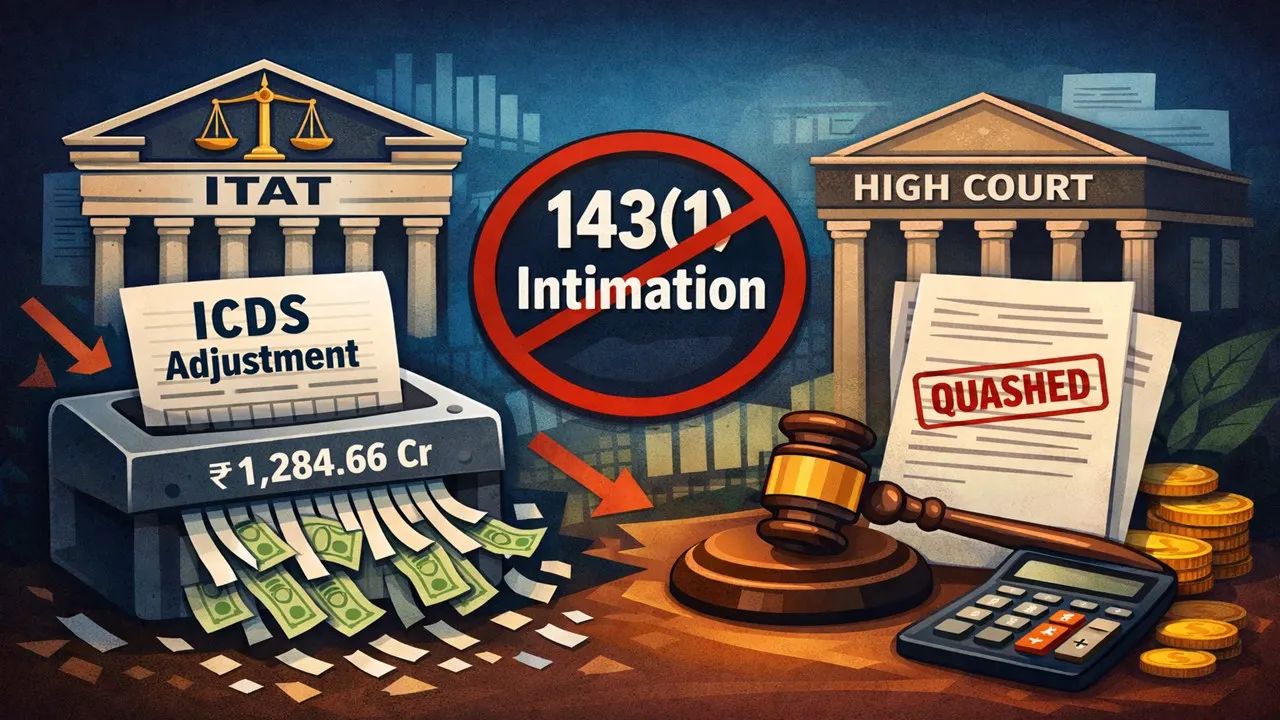ITAT Deletes Rs. 1,284.66 Crore ICDS Adjustment After HC Quashes 143(1) Intimation