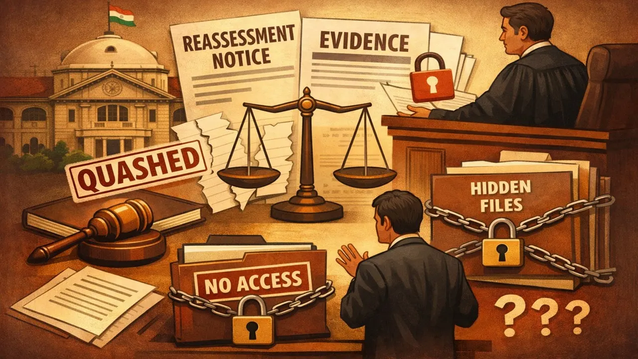 Allahabad HC Quashes Reassessment Proceedings for Not Sharing Evidence Used to Reopen Case