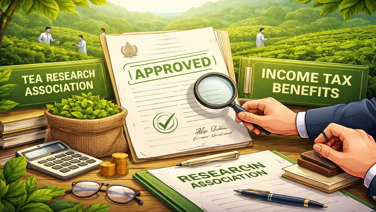 CBDT Approves Tea Research Association as Research Association for Income Tax Benefit Purposes