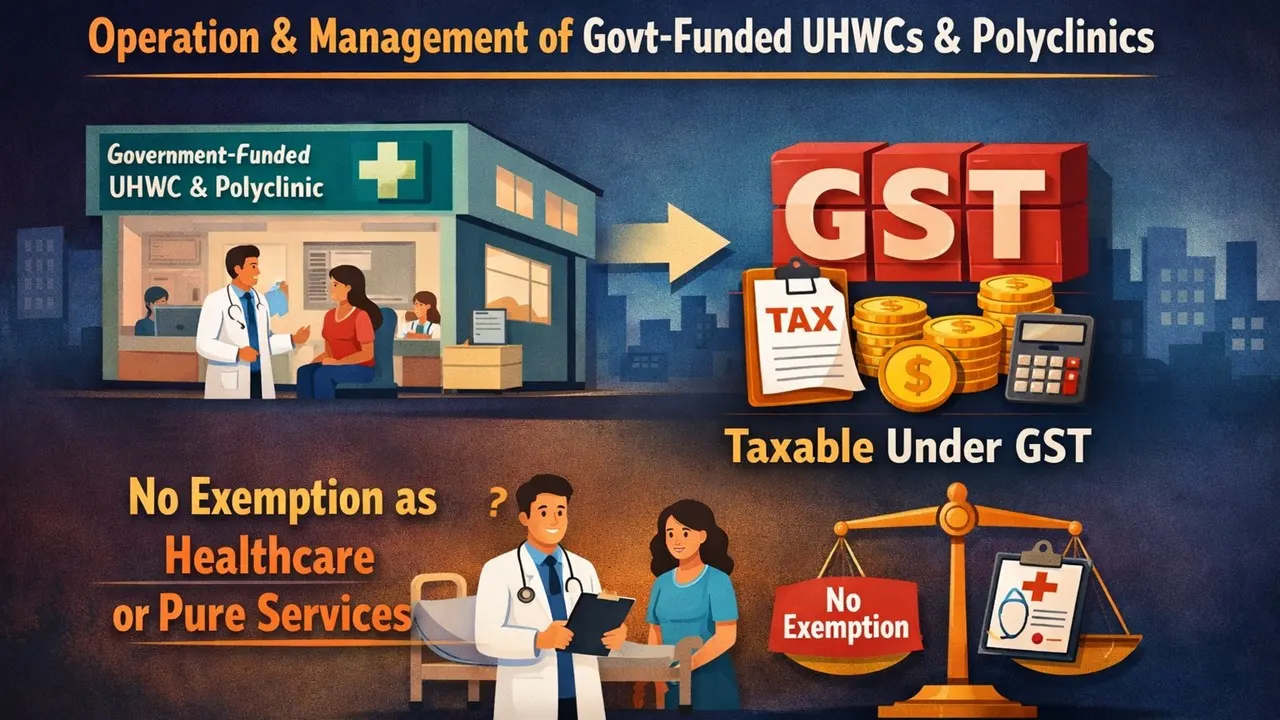 GST on Public Health Services: AAR Denies Exemption to UHWC and Polyclinic Services