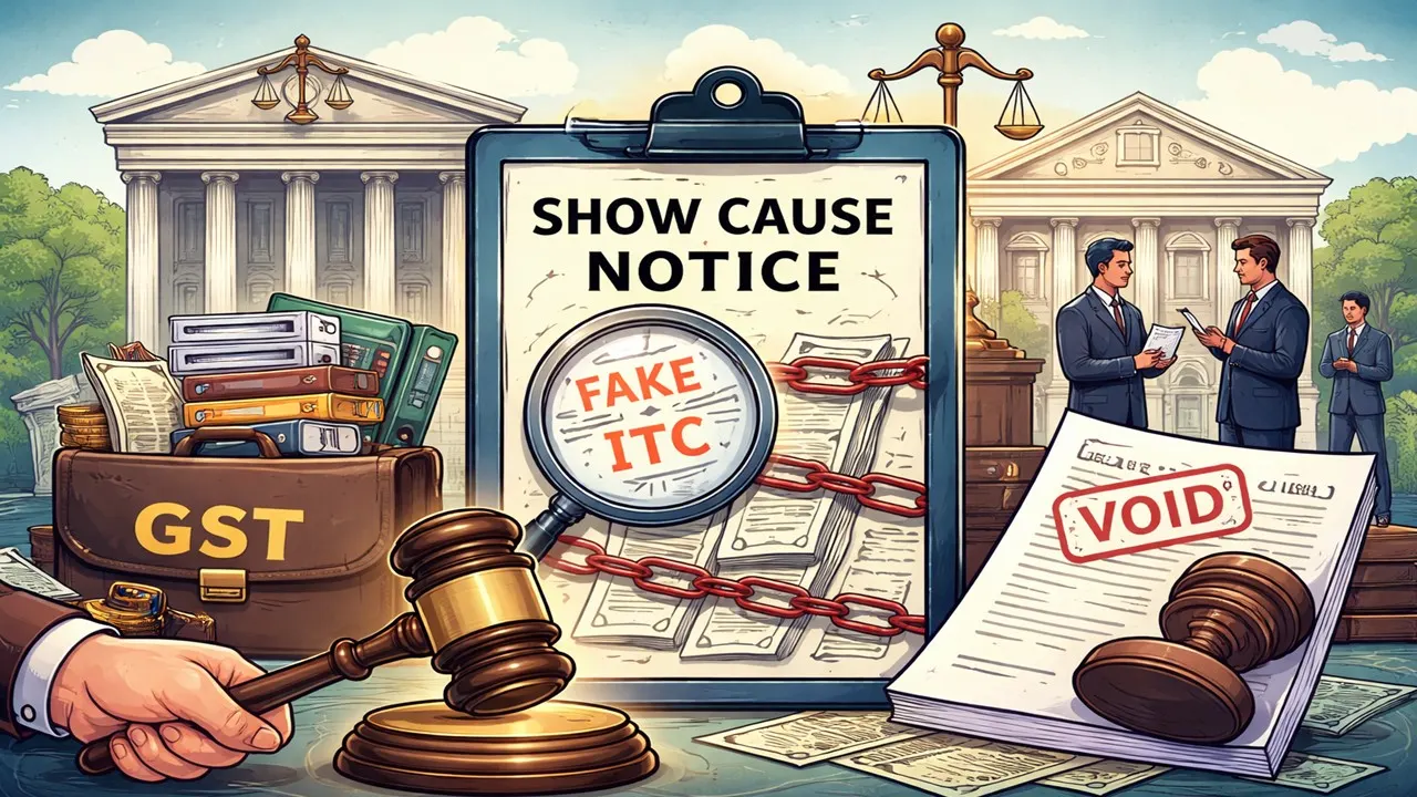 HC Upholds GST Show Cause Notice Alleging Fake ITC Chain; Quashes Order for No Hearing