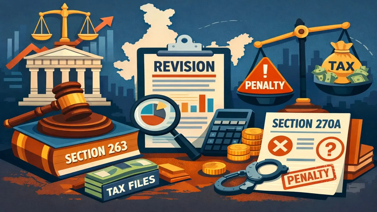 ITAT Upholds Section 263 Revision for Failure to Initiate Penalty under Section 270A