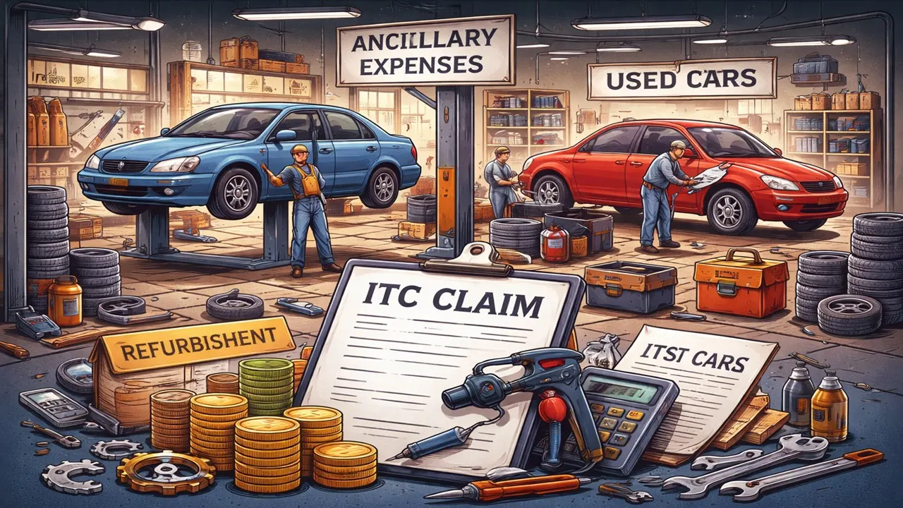 ITC Can be Claimed on Ancillary Expenses Incurred for Refurbishing Used Cars: AAR