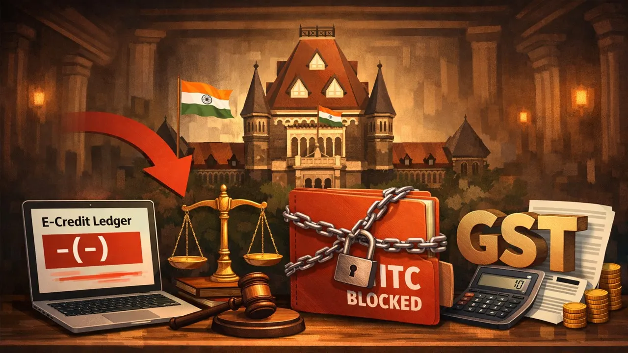 ITC Cannot be Blocked If Electronic Credit Ledger Has Negative Balance: Bombay High Court