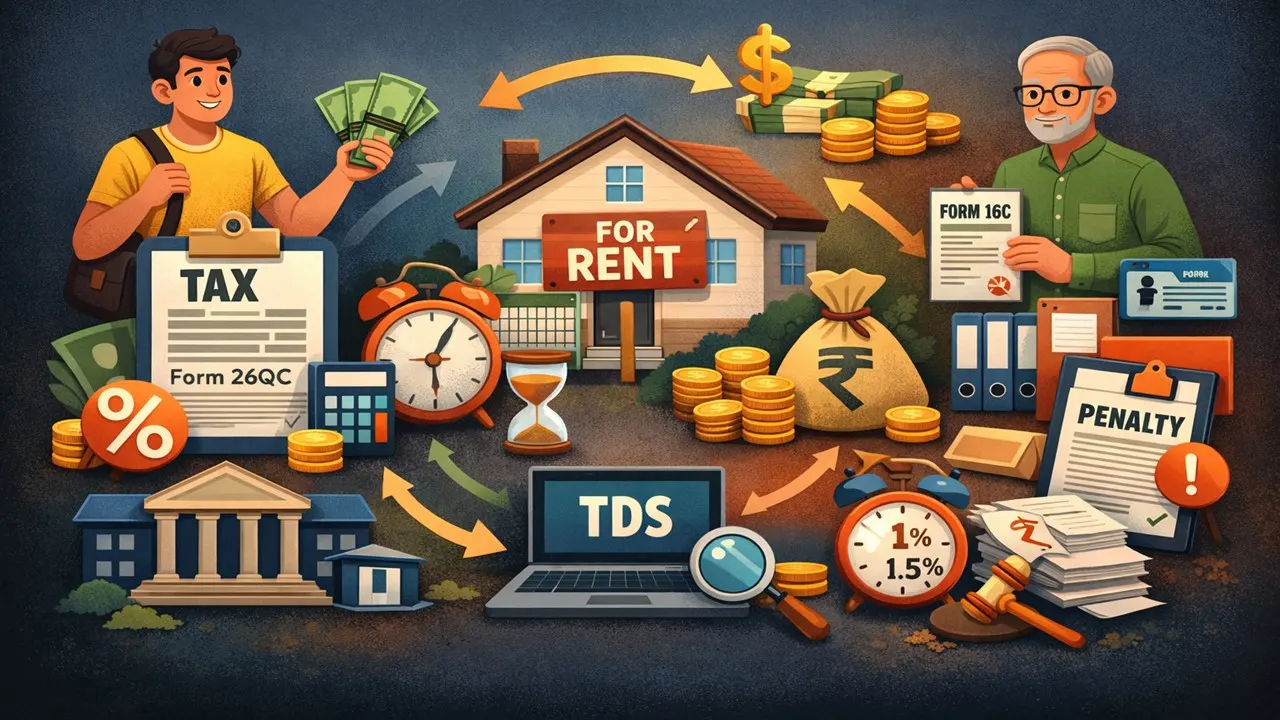 TDS on Rent under Income Tax Act: A Comparative Study of Section 194-IB and Section 194-I