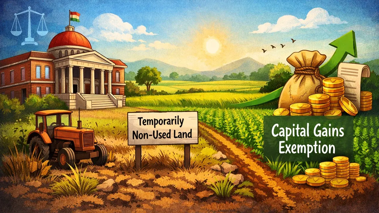 Agricultural Land Status Retained Despite Temporary Non-Use, Rules ITAT