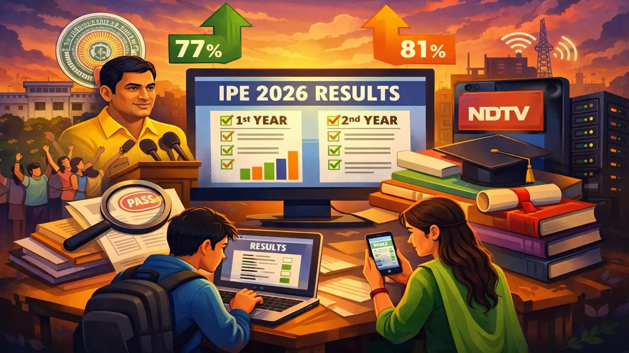 AP IPE 2026 Results Out Now: Check 1st and 2nd Year Scores via This Link