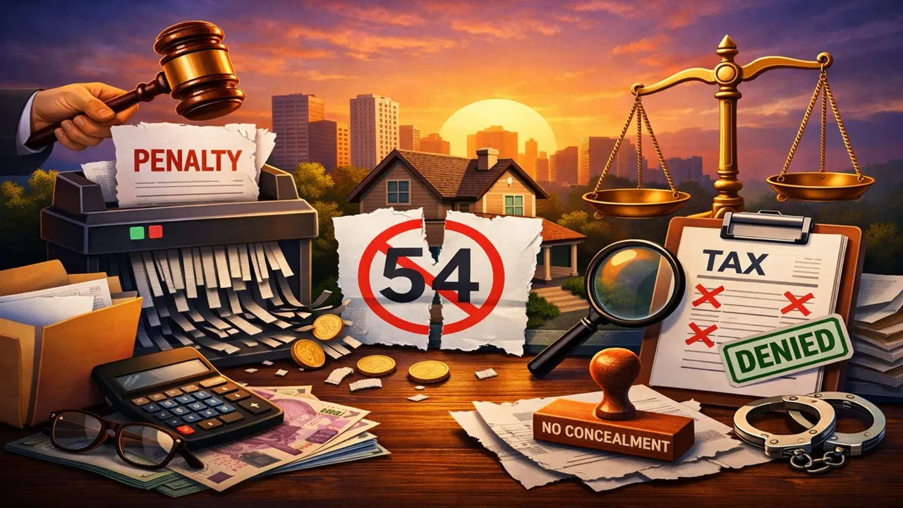 ITAT Deletes Penalty; Disallowance of Section 54 Claim Not Concealment
