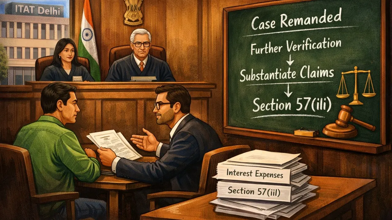 ITAT Grants Fresh Opportunity in Section 57(iii) Interest Disallowance Case, Remands Matter for Verification
