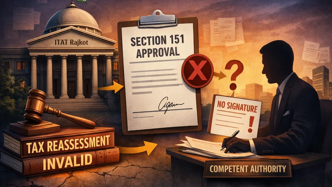 ITAT Invalidates Section 148 Reassessment Proceedings Over Lack of Valid Section 151 Approval