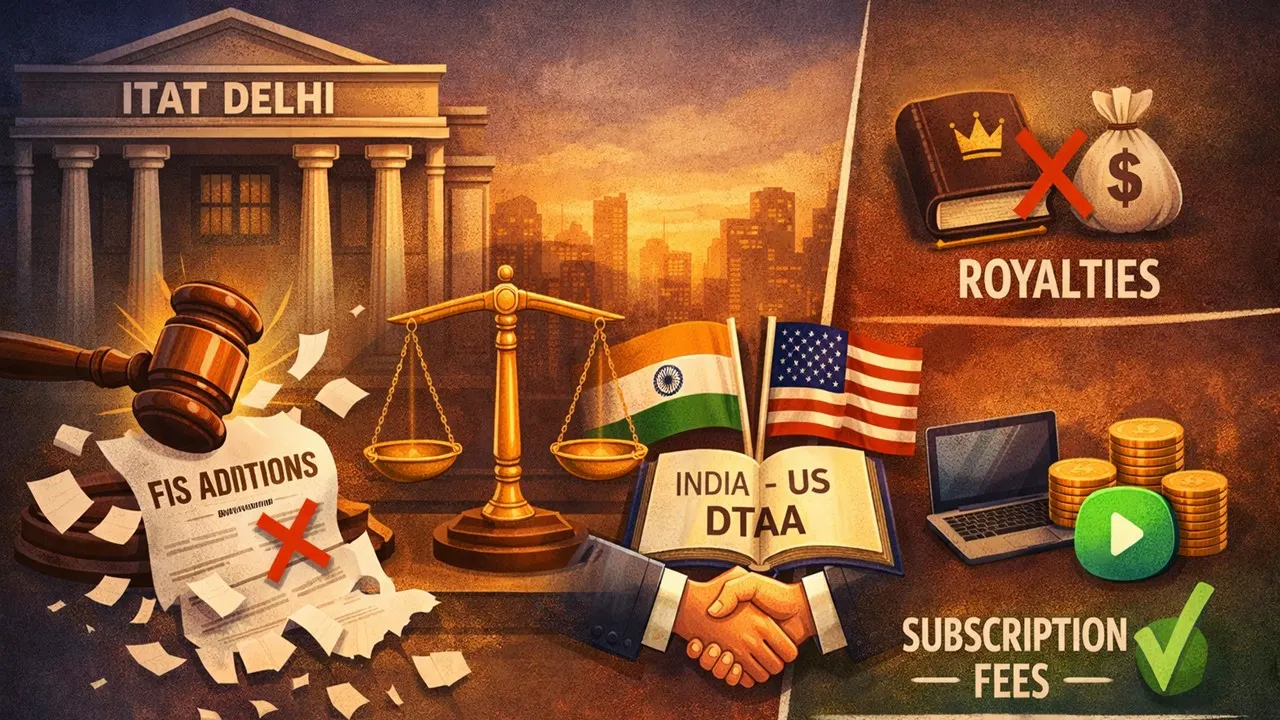 ITAT Rules Consultancy Receipts Not FIS; Subscription Not Royalty