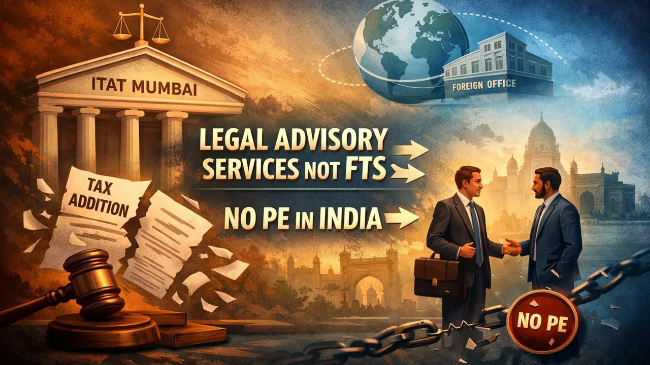 ITAT Rules Legal Services Not FTS; No Tax Without PE