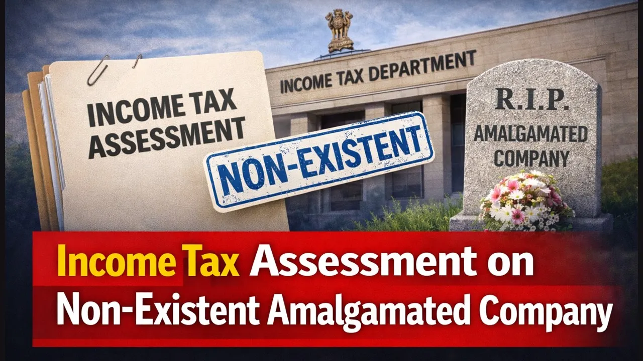 ITAT Quashes Assessment Passed in Name of Non-Existent Amalgamated Company