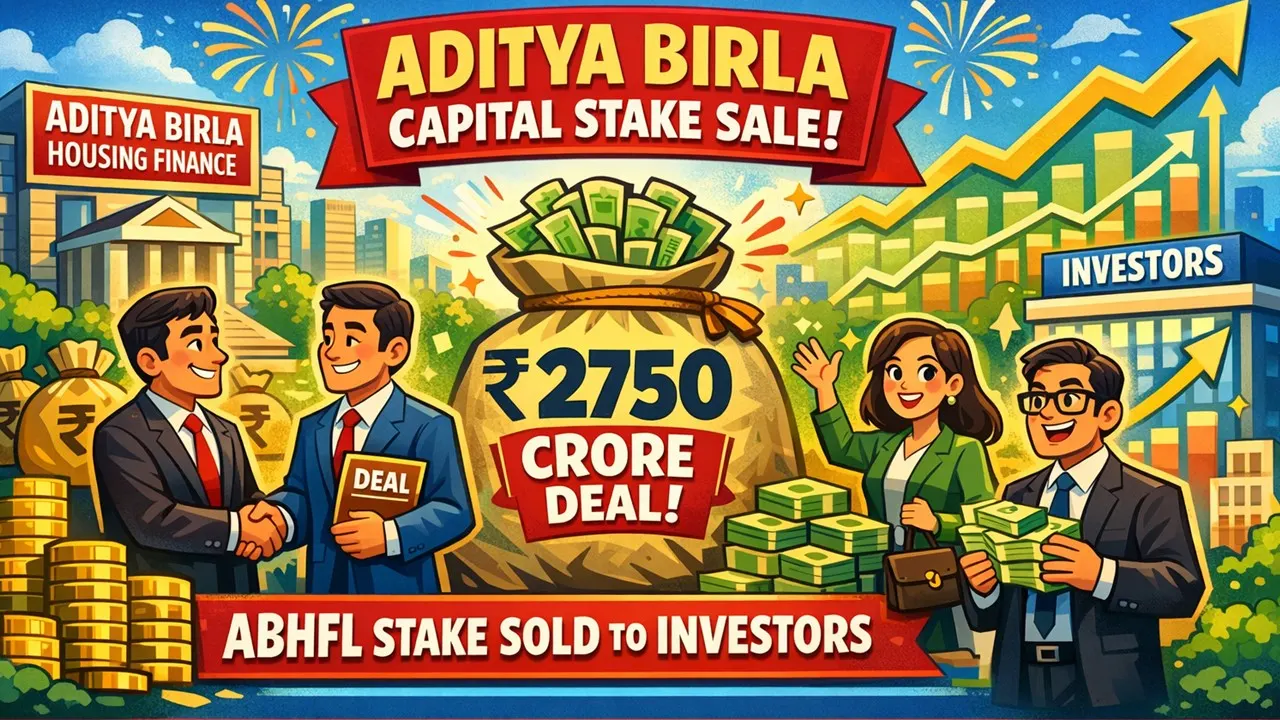 Aditya Birla Capital Secures Rs 2,750 Crore by Selling 14.3% Stake in ABHFL