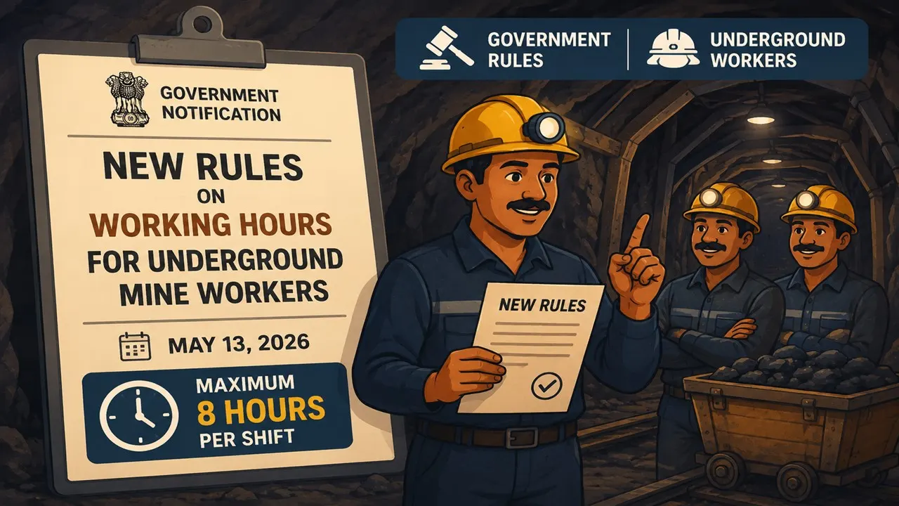 Government Issues New Rules on Working Hours for Underground Mine Workers