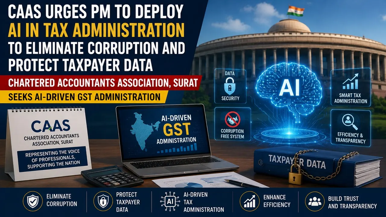 CAAS Urges PM to Deploy AI in Tax Administration to Eliminate Corruption and Protect Taxpayer Data