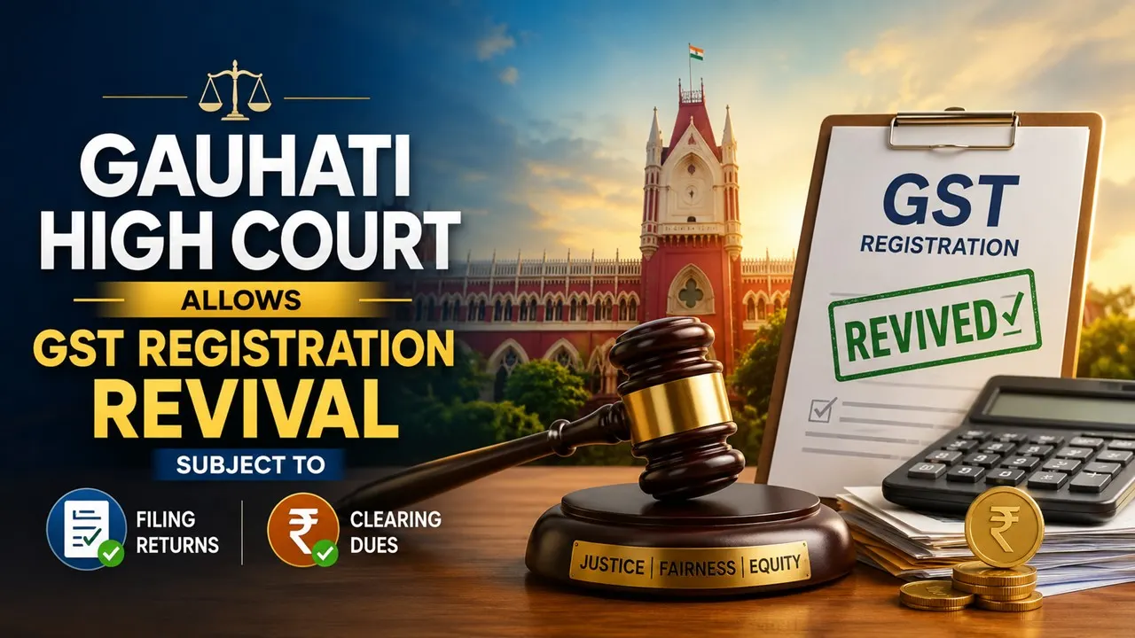 Gauhati High Court Allows GST Registration Revival Subject to Filing Returns and Clearing Dues