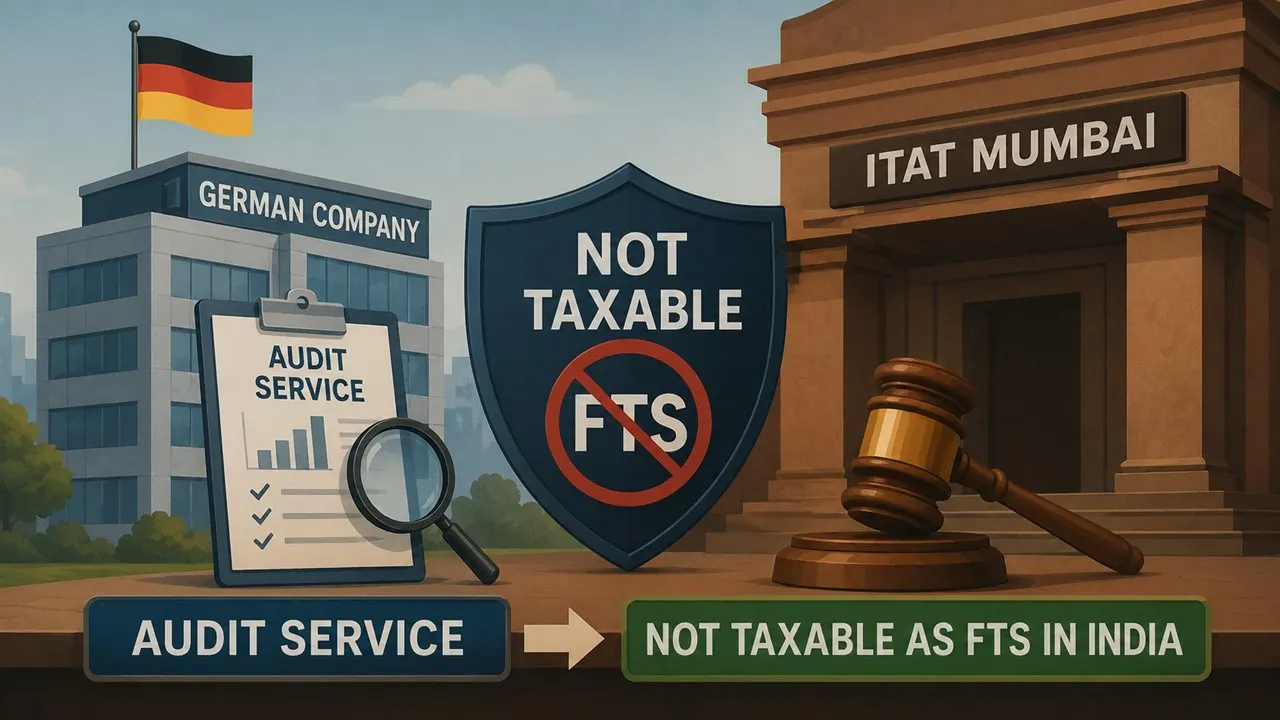 ITAT: German Company’s Audit Service Income Not Taxable as FTS in India
