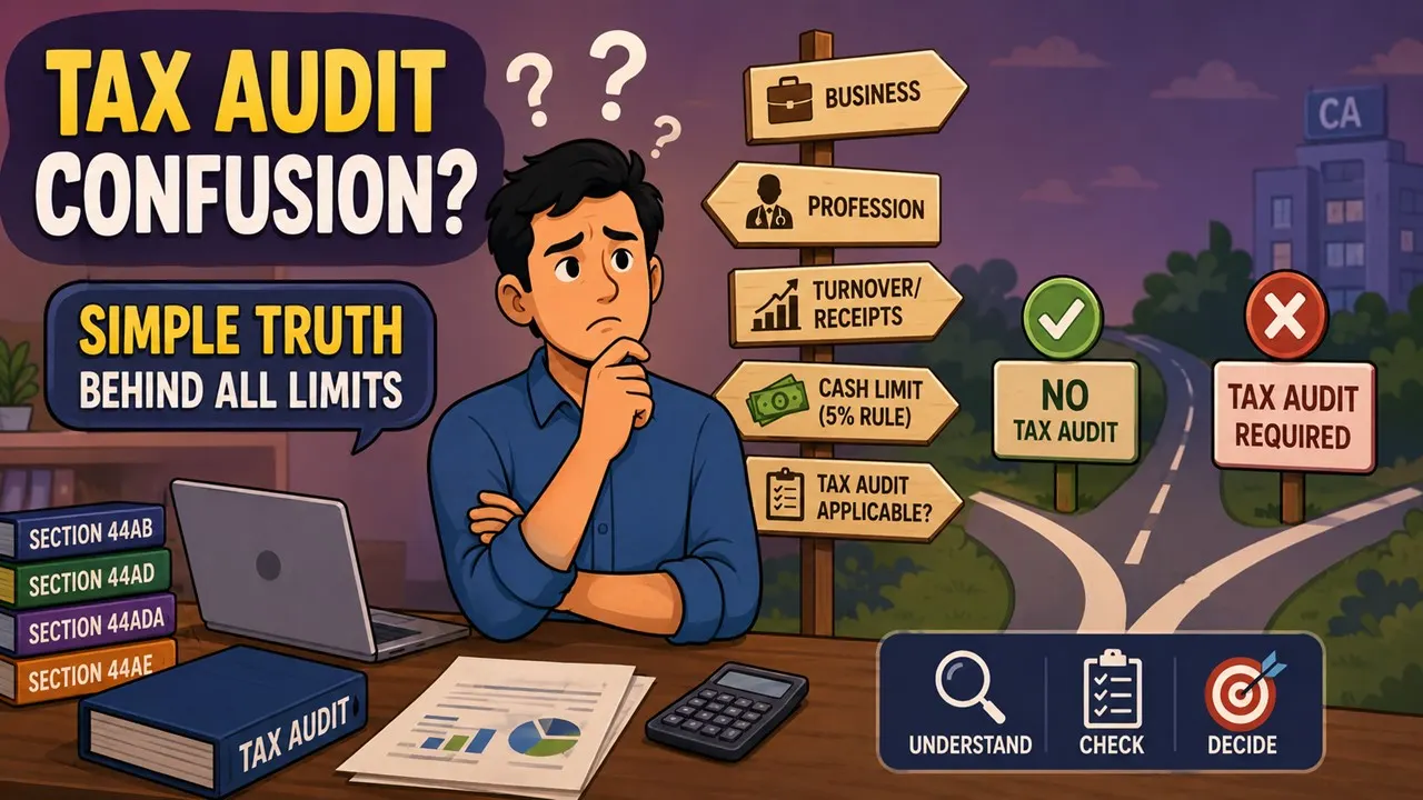 Tax Audit Confusion? Here’s the Simple Truth Behind All Limits