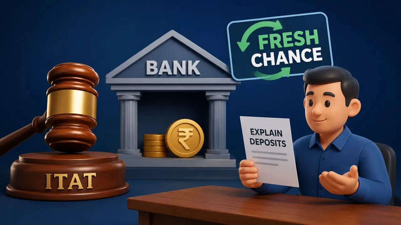 ITAT Gives Taxpayer Fresh Chance to Explain Bank Deposits