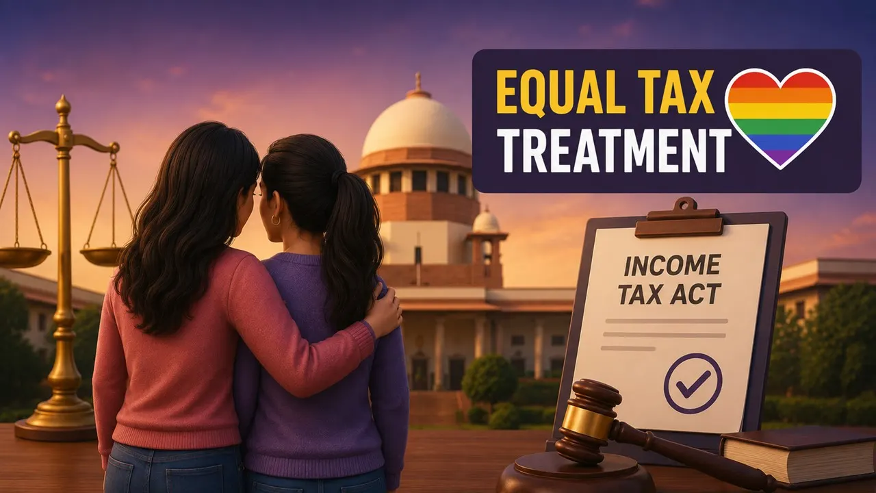 Same-Sex Couple Files Plea Seeking Equal Tax Treatment Under Income Tax Act