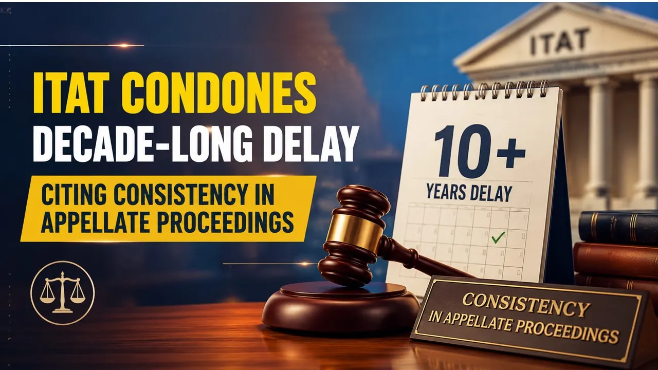 ITAT Condones Decade-Long Delay Citing Consistency in Appellate Proceedings