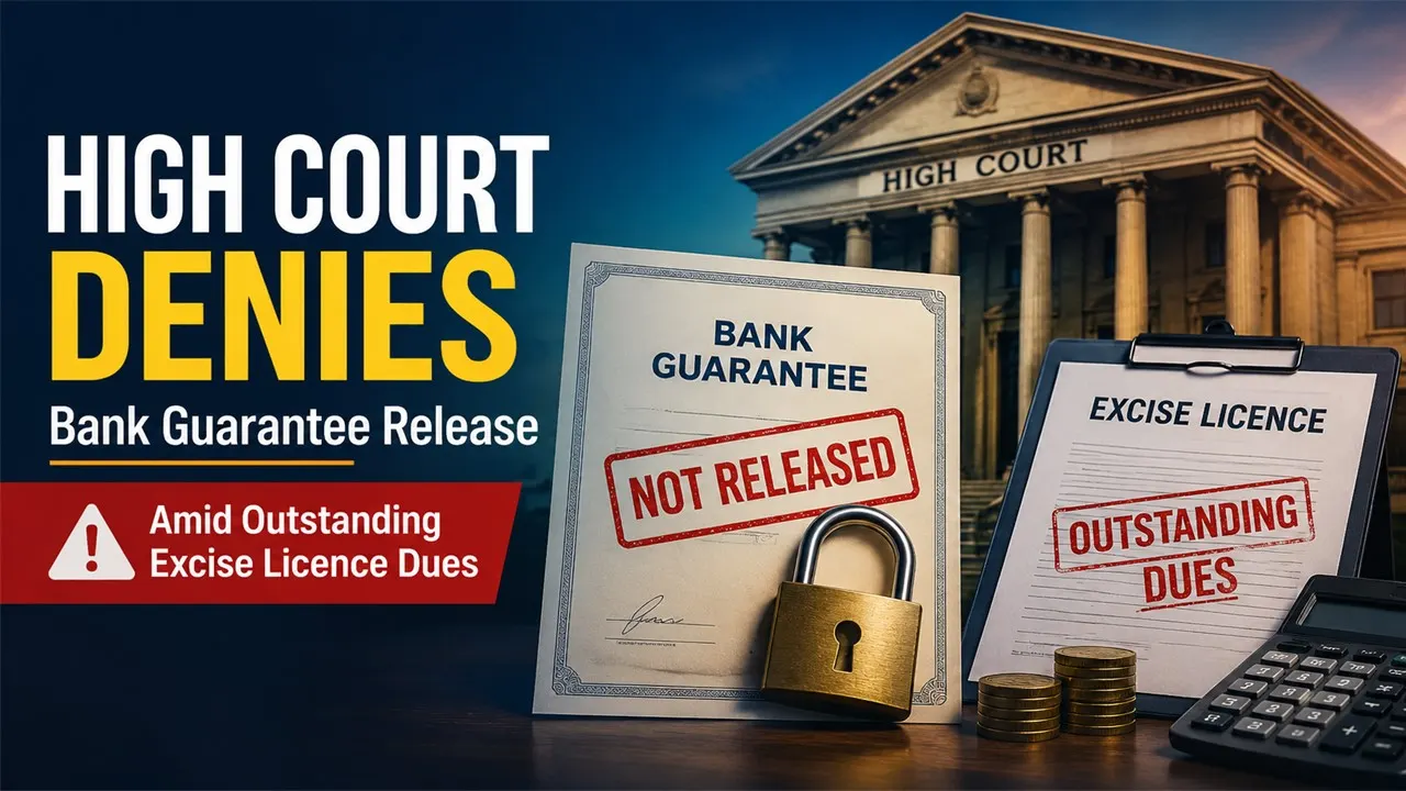 High Court Denies Bank Guarantee Release Amid Outstanding Excise Licence Dues