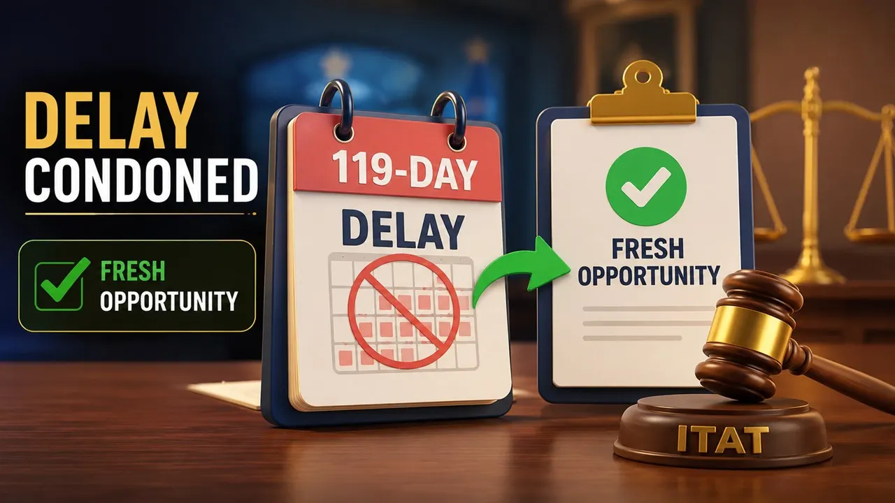 ITAT Condones 119-Day Delay, Grants Taxpayer Fresh Opportunity