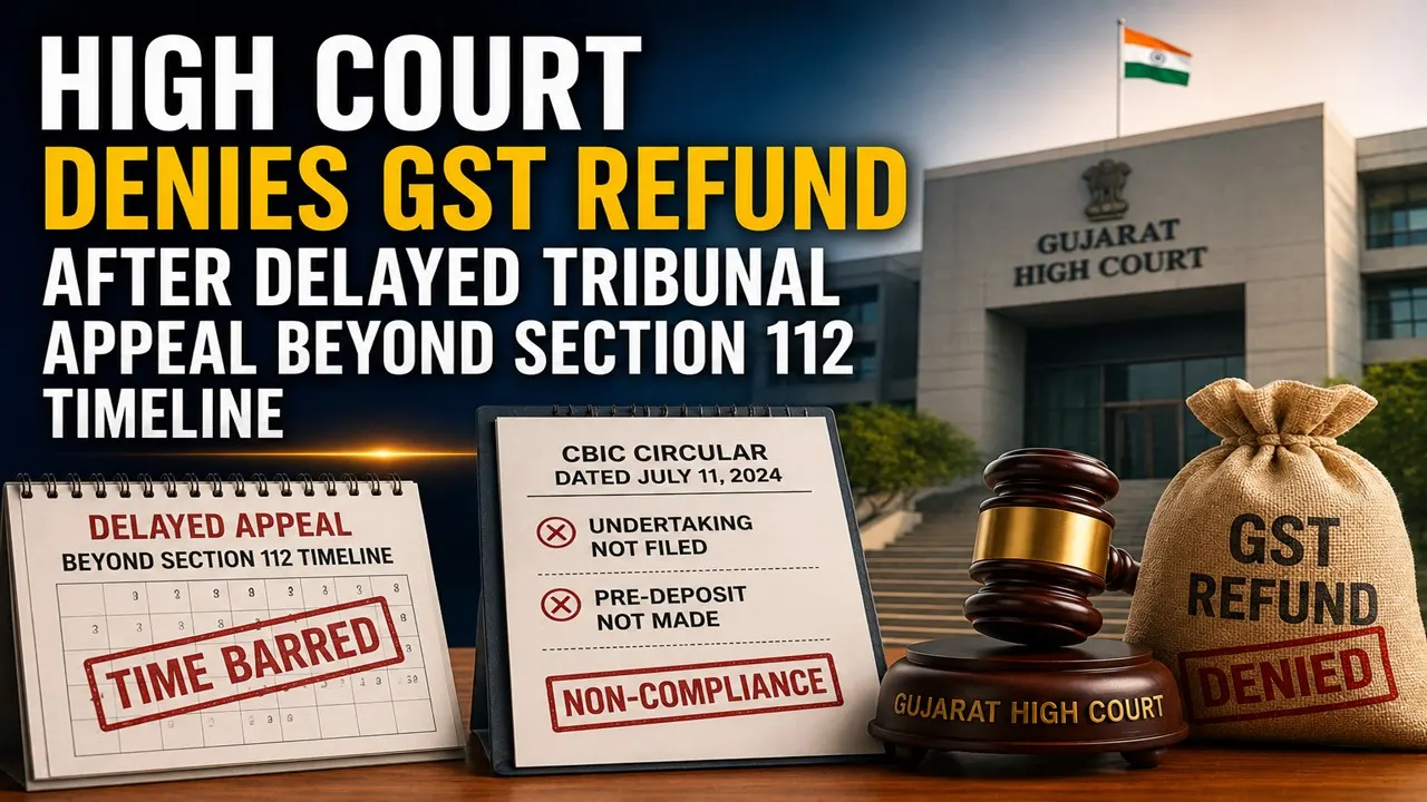 High Court Denies GST Refund After Delayed Tribunal Appeal Beyond Section 112 Timeline