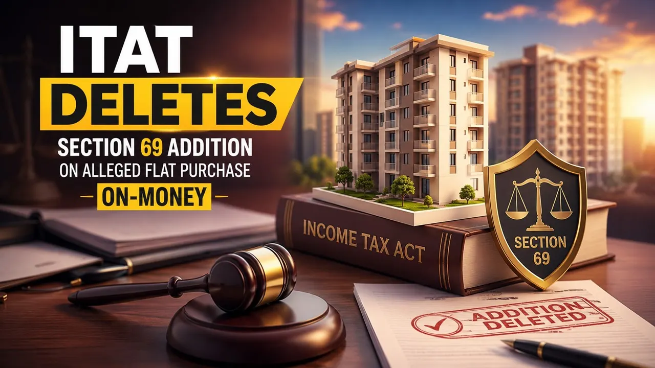 ITAT Deletes Section 69 Addition on Alleged Flat Purchase On-Money