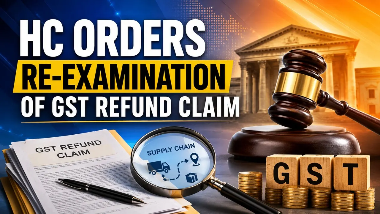 HC Orders Re-Examination of GST Refund Claim After Supply Chain Investigation