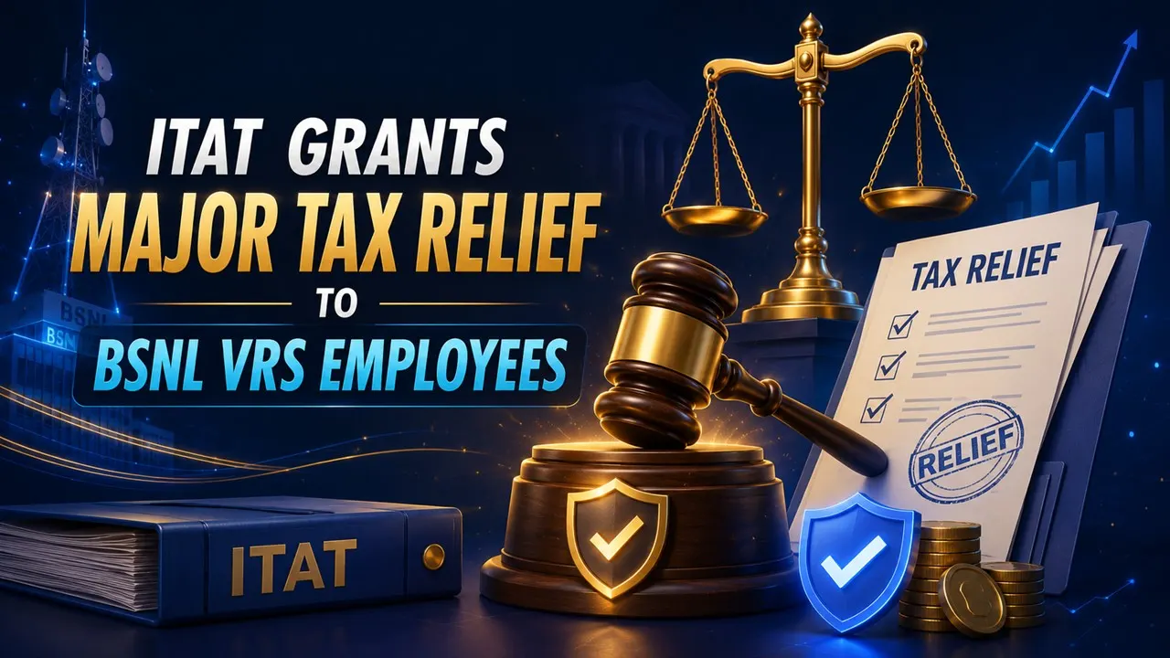  ITAT Rules BSNL VRS Compensation Exempt from Tax Under Section 10(10B), Grants Leave Encashment Relief