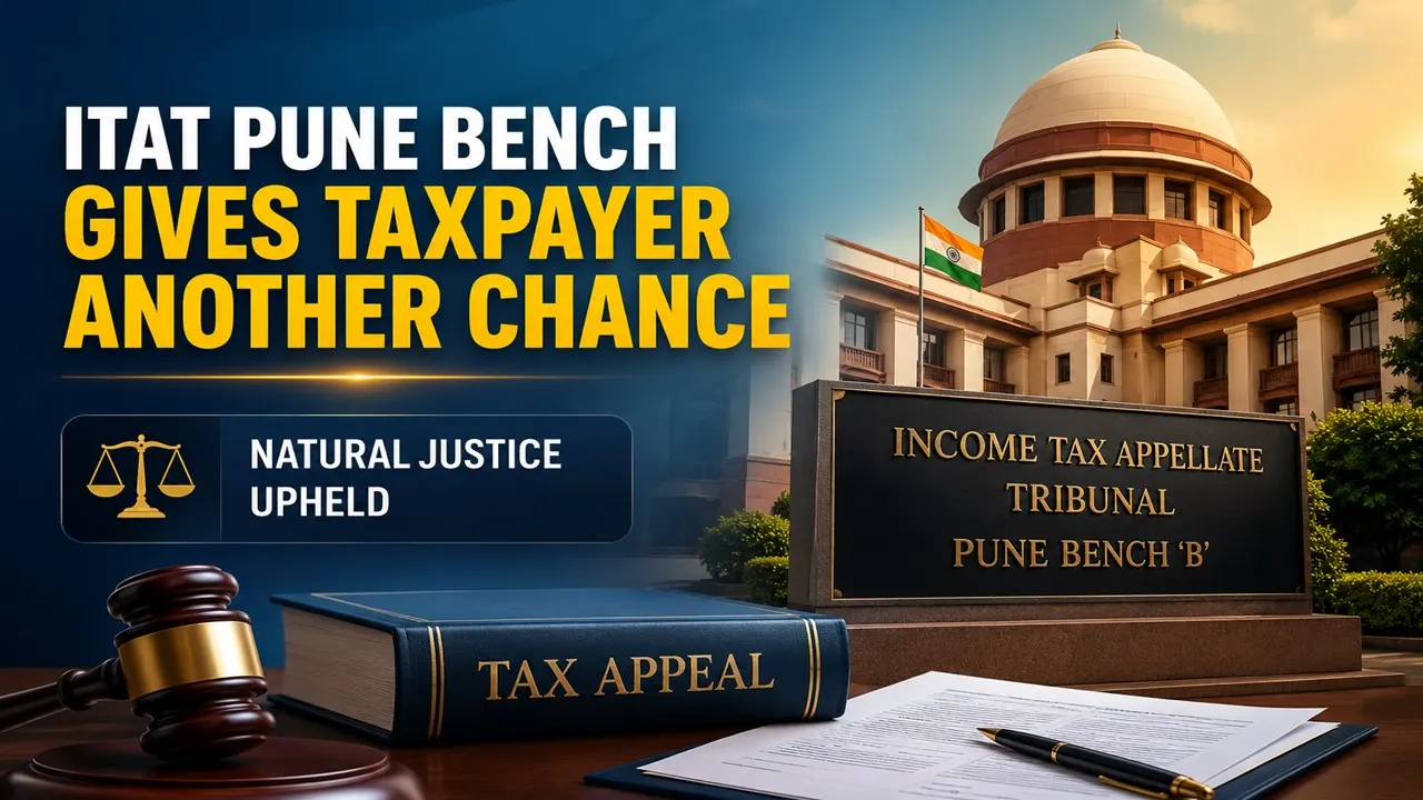 ITAT Restores Taxpayer's Appeal, Sets Aside Ex Parte CIT(A) Order Over Lack of Hearing