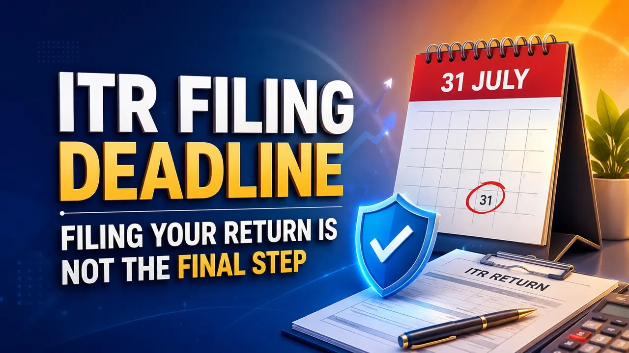 ITR Filing Deadline: Filing Your Return Is Not the Final Step