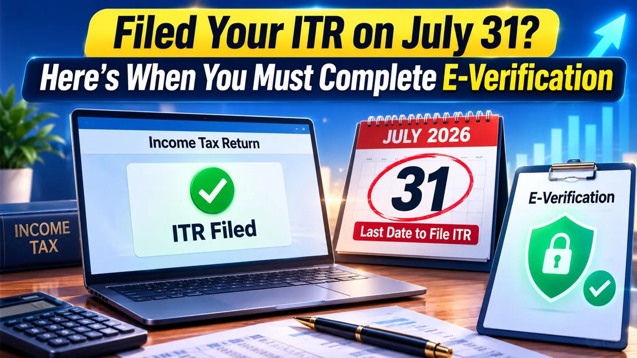 Filed Your ITR on July 31? Here's When You Must Complete E-Verification