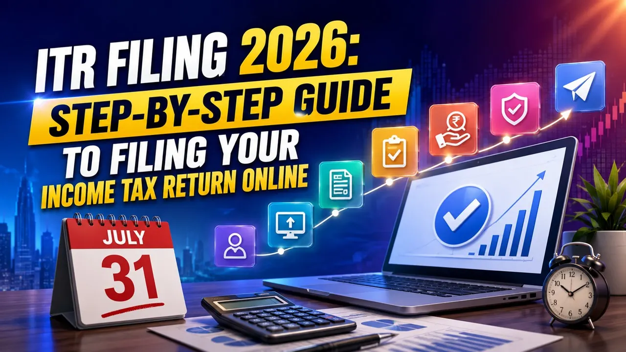 ITR Filing 2026: Step-by-Step Guide to Filing Your Income Tax Return Online 