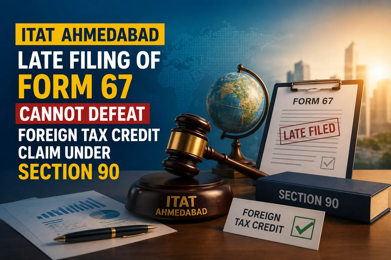 ITAT Rules Late Filing of Form 67 Cannot Defeat Foreign Tax Credit Claim Under Section 90 